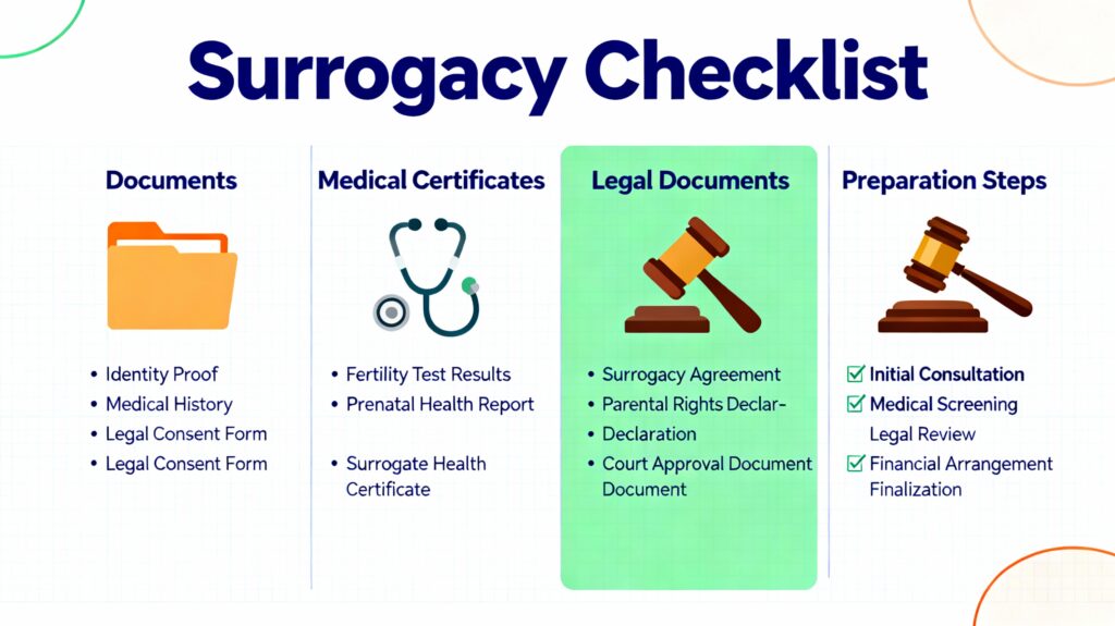 Your Surrogacy Checklist