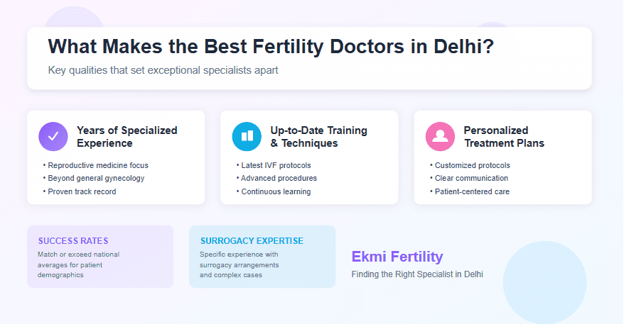 What&ensp;Differentiates the Best Fertility Doctors in Delhi?
