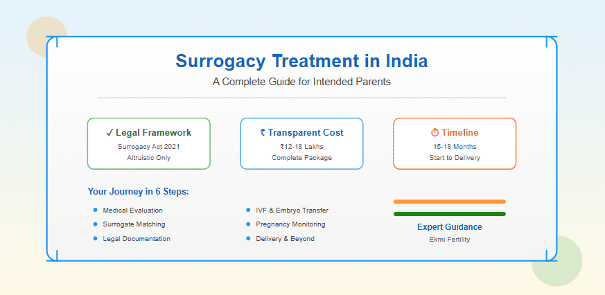 Surrogacy Treatment India &ndash; Law, Cost & Process Explained