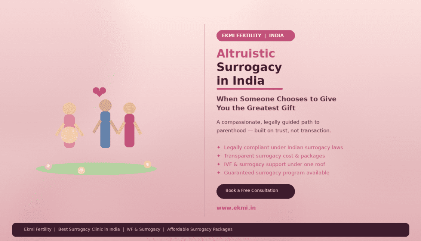 guaranteed surrogacy program in India