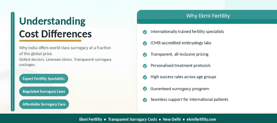 what OCI couples pay for surrogacy in India