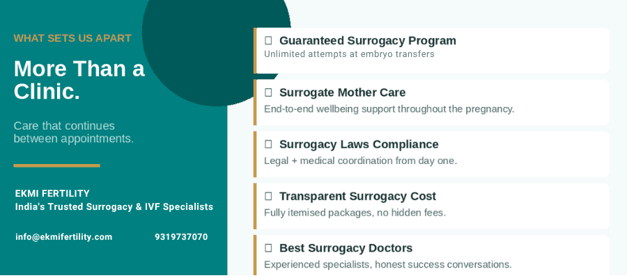 Guaranteed Surrogacy Program at Ekmi Fertility