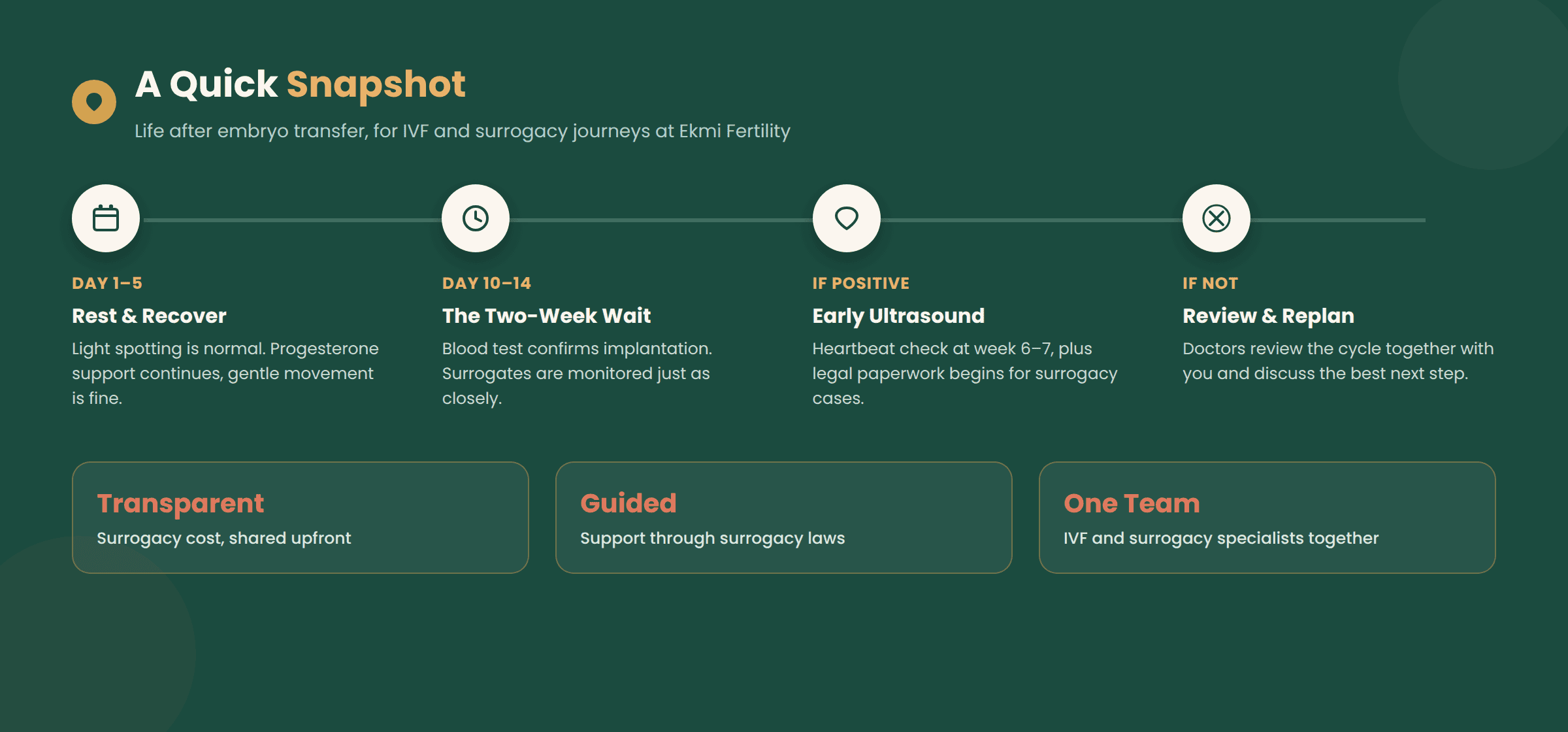 surrogacy and embryo transfer