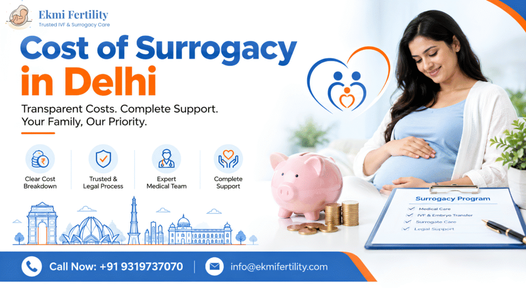 cost of surrogacy in Delhi