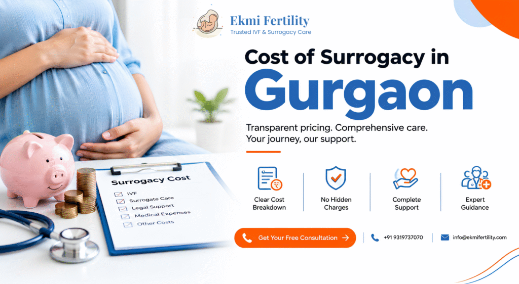 cost of surrogacy in Gurgaon