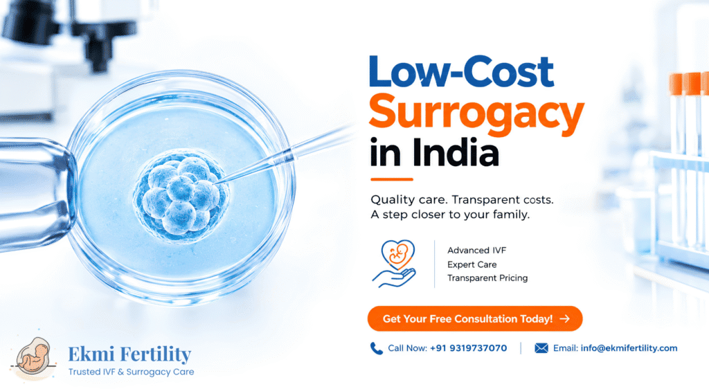low-cost surrogacy in India