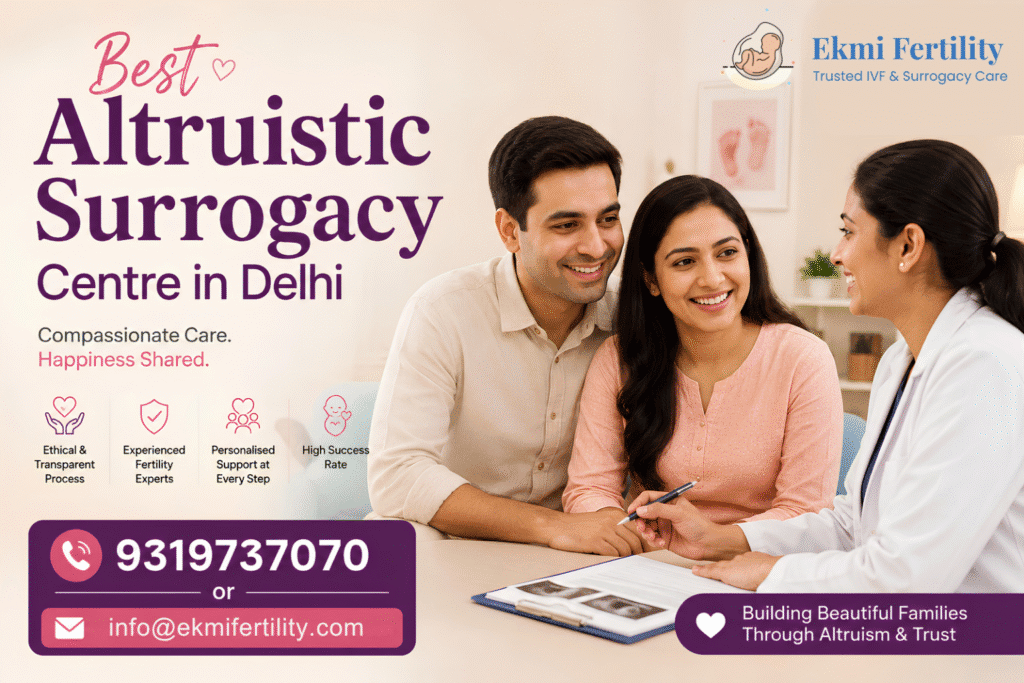 altruistic surrogacy in Delhi
