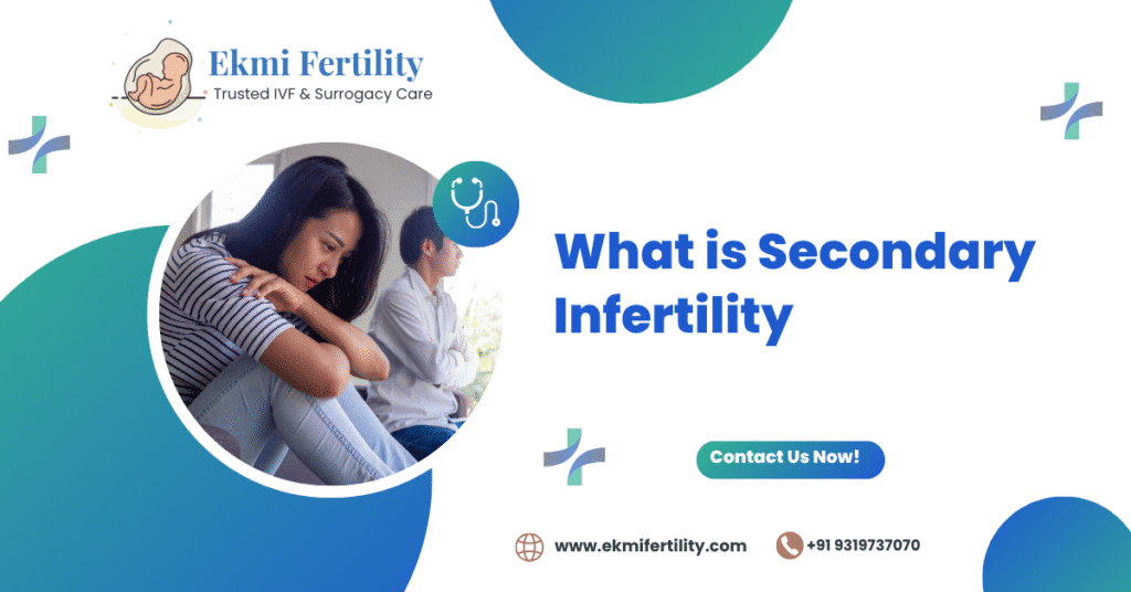 what causes secondary infertility, how to recognize it
