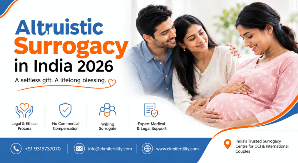 altruistic surrogacy in India