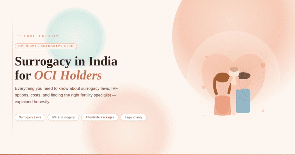 A Complete Guide by Ekmi Fertility covering surrogacy laws, IVF options, costs, and fertility specialist support
