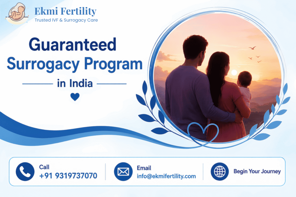guaranteed surrogacy program in India