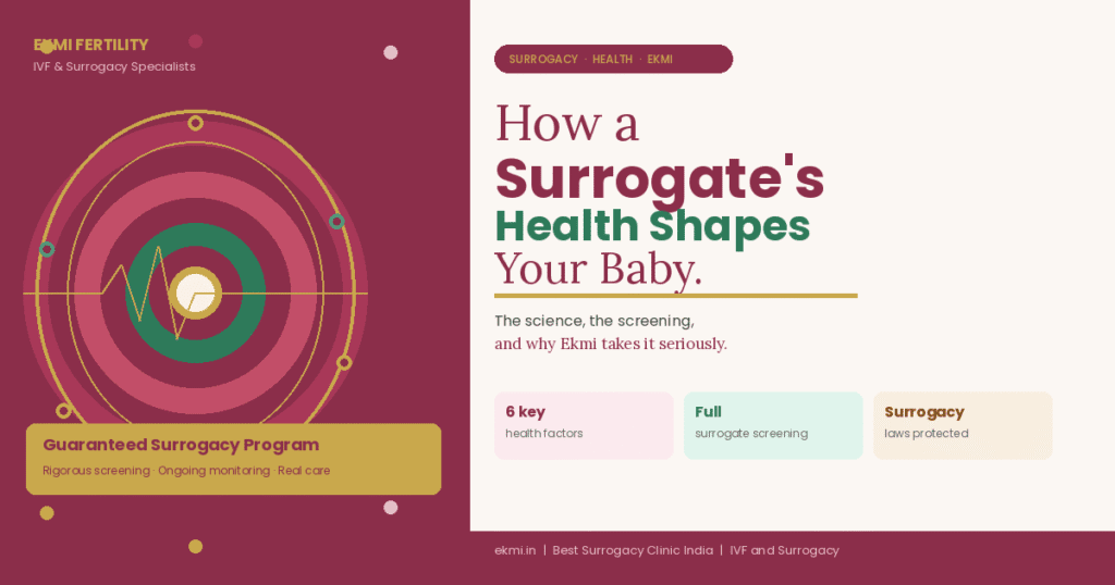surrogate screening, guaranteed surrogacy program, and comprehensive IVF