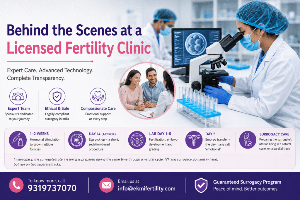 Fertility clinic services and care guide
