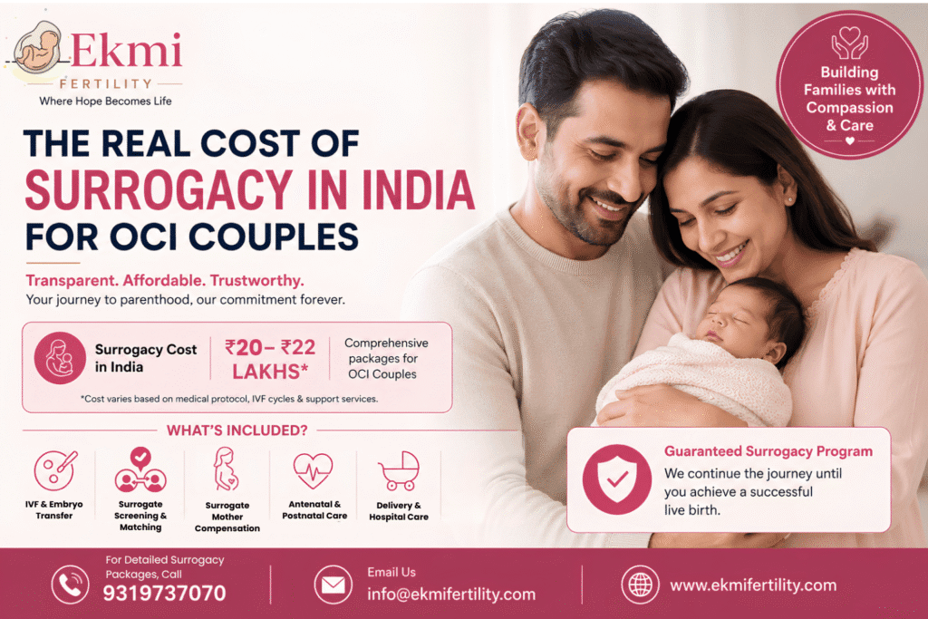 cost of surrogacy in India