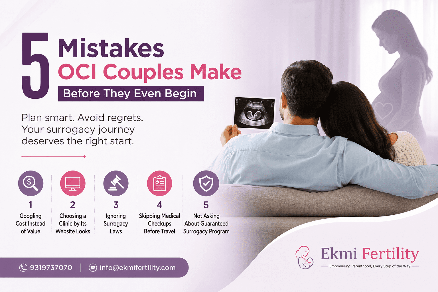 Five Mistakes OCI Couples Make Before They Even Begin