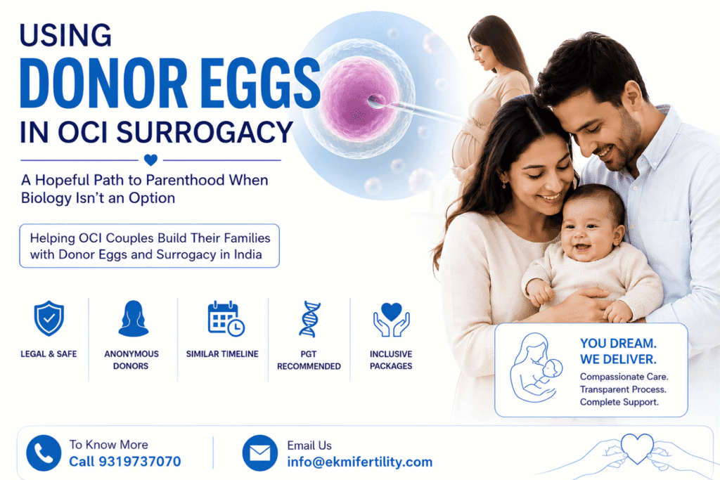donor eggs for OCI couples