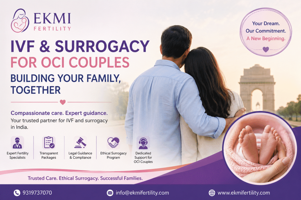 IVF and Surrogacy for OCI Couples