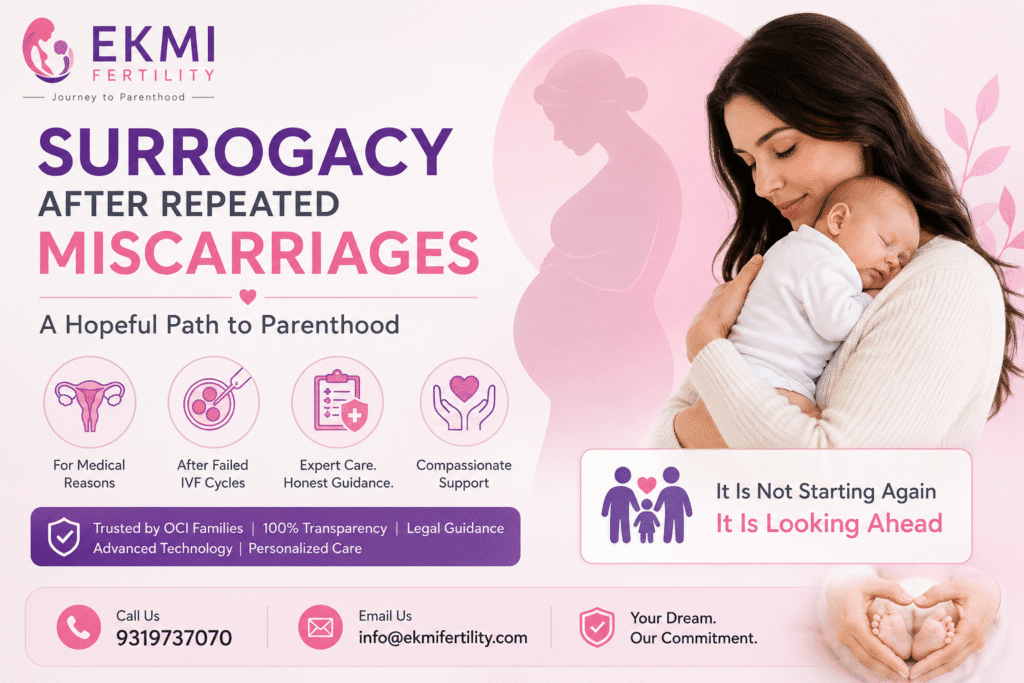 Surrogacy After Repeated Mscarriages