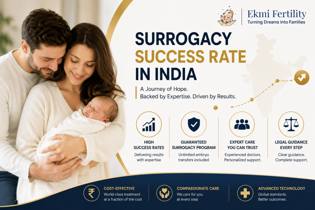 Surrogacy Success Rate in India