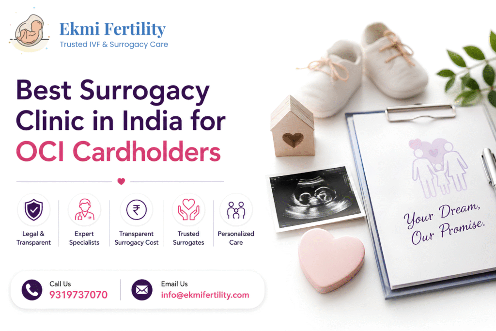 best surrogacy clinic for OCI cardholders in India