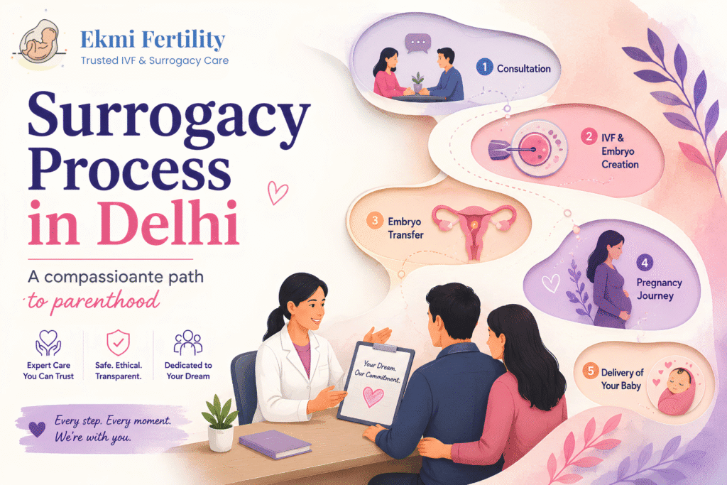 surrogacy process in Delhi