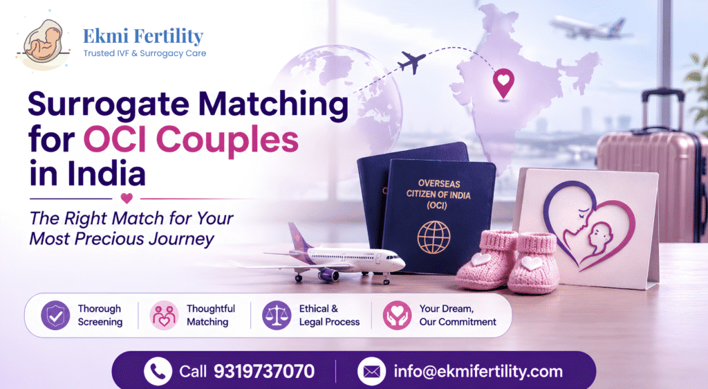 surrogate mother matching for OCI couples