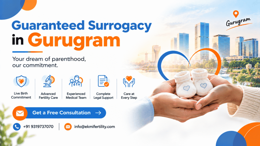 guaranteed surrogacy in Gurugram